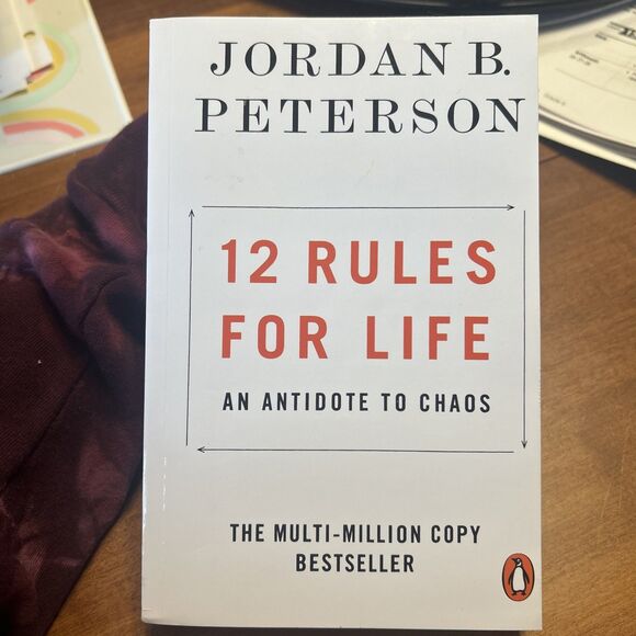 12 Rules for Life: An Antidote to Chaos by Jordan B. Peterson (2019, Paperback) - Picture 1 of 2